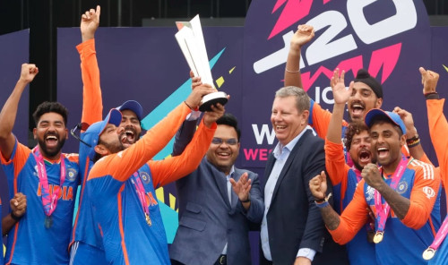 इण्डियाले जित्यो आईसीसी टी-२० विश्वकप क्रिकेटको उपाधि